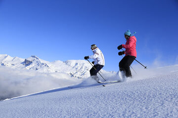 © Discover the Grand Massif area with your  private instructor - Monica Dalmasso