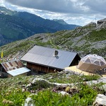 © Dôme géodésique à Grenairon - Refuge de Grenairon