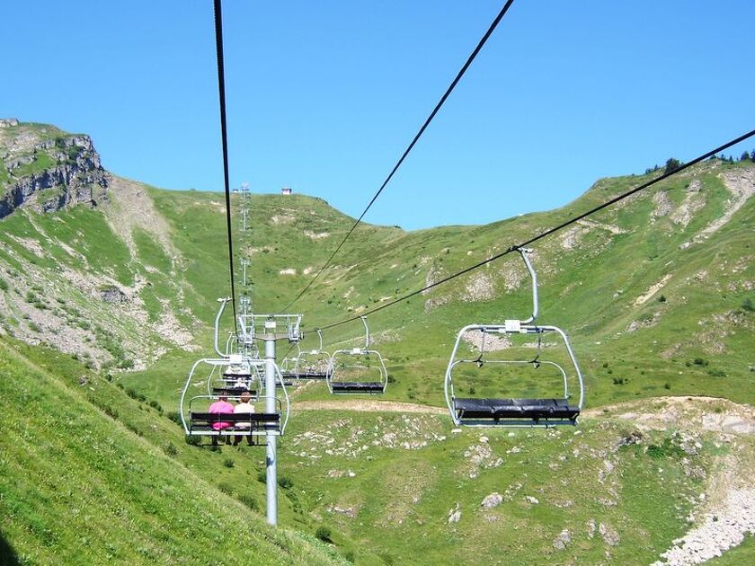 © Télésiège du Haut-Fleury - Praz de Lys Sommand Tourisme