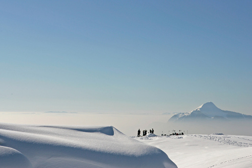 Off-piste skiing for beginners