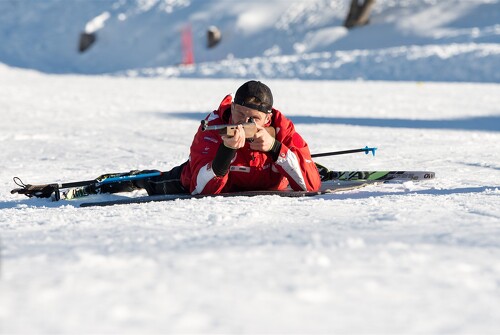 Cours de Biathlon à Agy