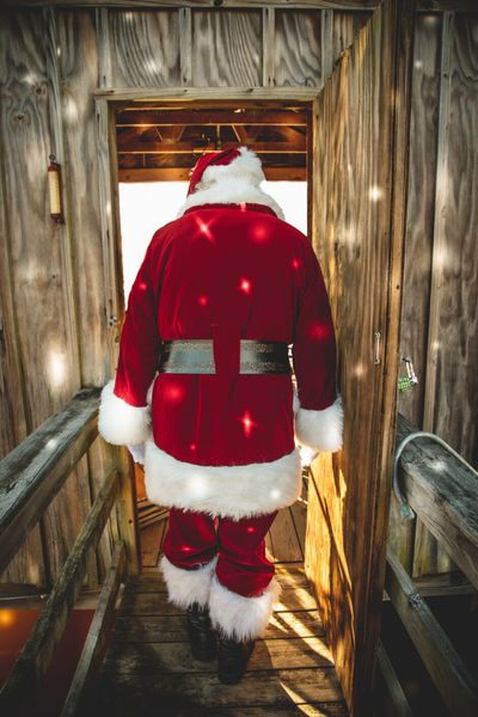 © Santa Claus on the slopes - Libre