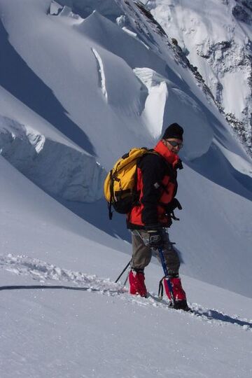Rando glacière en haute montagne - Bureau des Guides