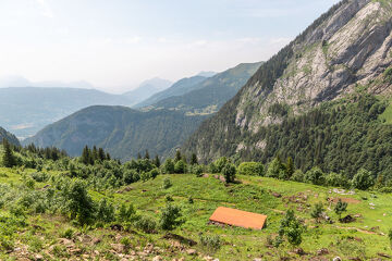 © Vue du refuge de Folly - OT Samoëns