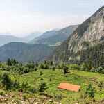 © Vue du refuge de Folly - OT Samoëns