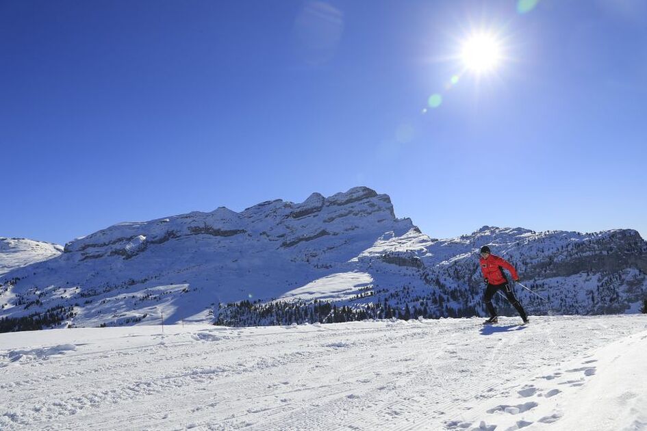 © Ski de fond au Col de Pierre Carré - OT FLAINE-M.DALMASSO