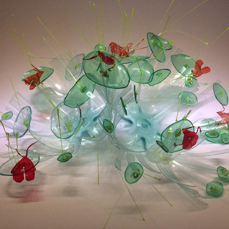 ATELIER PLASTIQUE DE RECUPERATION avec Véronique Scholl