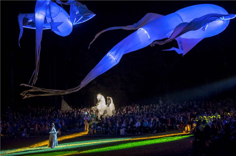 Spectacle "Entre ciel et terre"