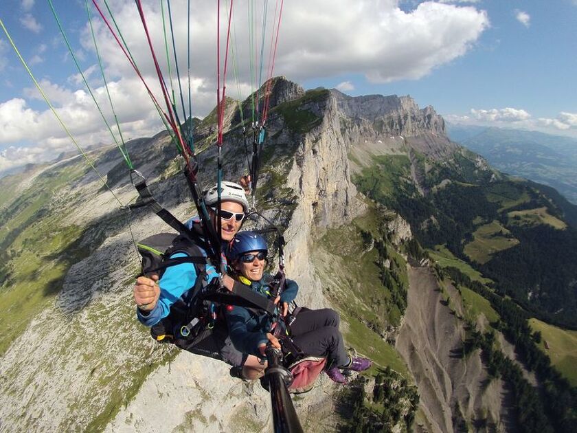 © Parapente-Planete-Vol-Biplace-Moniteur-Aujon-Ete - Parapente Planète