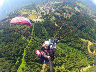 © Parapente-Planete-Vol-Biplace-Les-Carroz - Parapente Planète