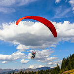 © Parapente-Planete-Vol-Biplace-Aire-Decollage-Les-Carroz-Ete - OT Flaine-Candice Genard