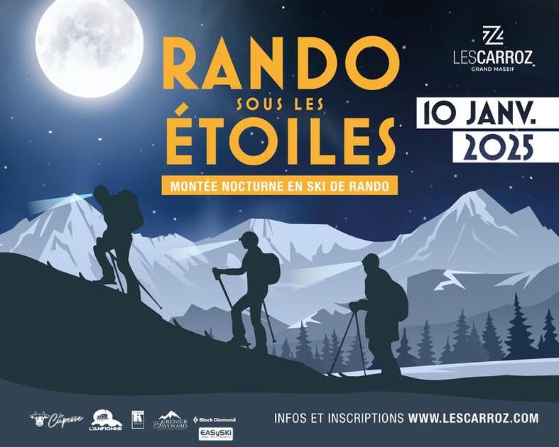 © Rando sous les étoiles_Les Carroz-d'Arâches - OT Les Carroz