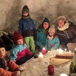 Goûter dans l'igloo_Les Carroz-d'Arâches