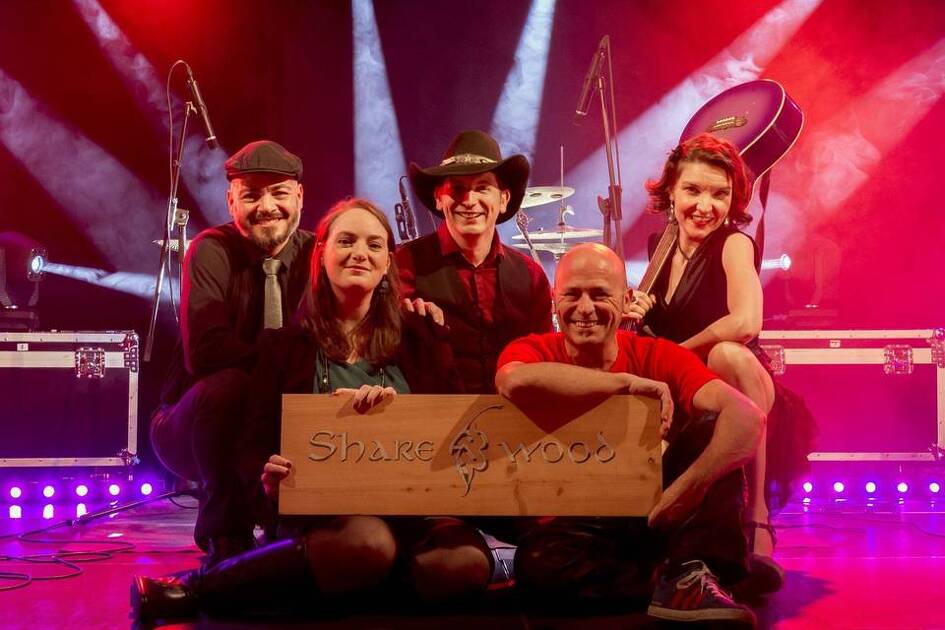 Sharewood en concert au restaurant le k_Les Carroz-d'Arâches
