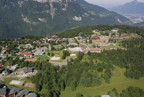 Atterrissage parapente des Flocons Verts