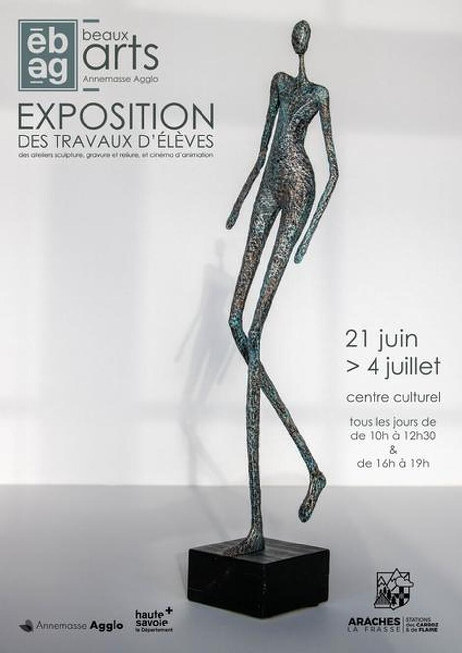 Expo des élèves de L'EBAG, Ecole des Beaux Arts du Genevois_Les Carroz-d'Arâches