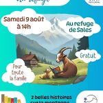 Môment lecture au refuge_Sixt-Fer-à-Cheval