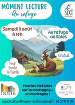 Môment lecture au refuge