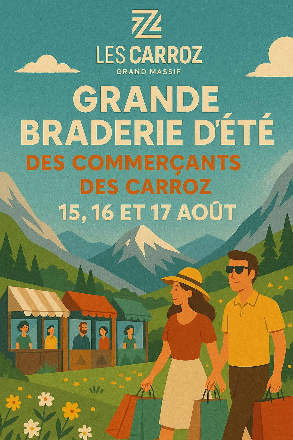 Grande Braderie des commerçants_Les Carroz-d'Arâches