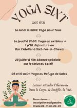 Yoga au refuge de Sales