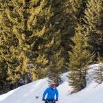 © Loodsen van quad op ijs_Flaine - OT Flaine - C.Genard