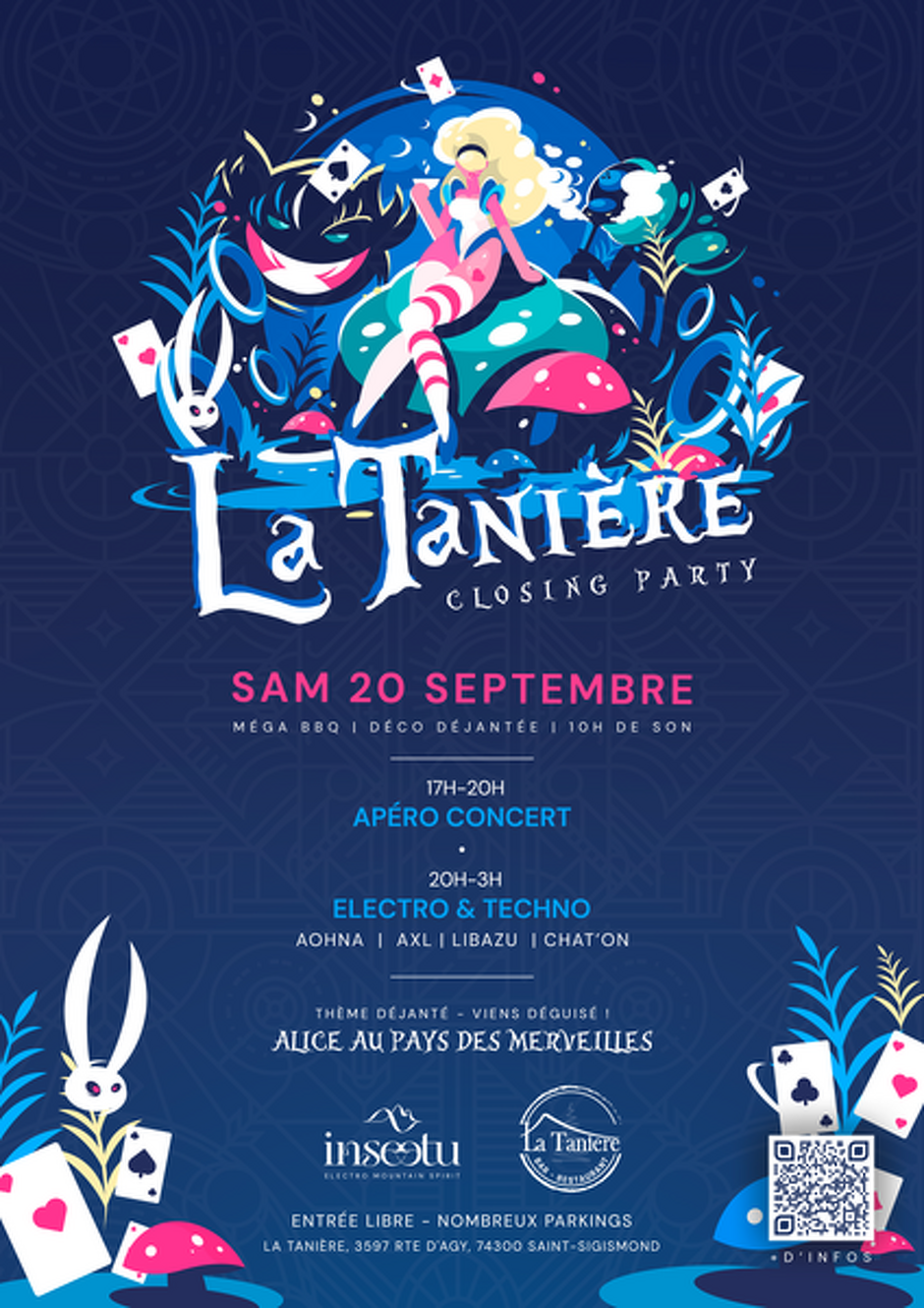© La Tanière Closing Party_Saint-Sigismond - La Tanière