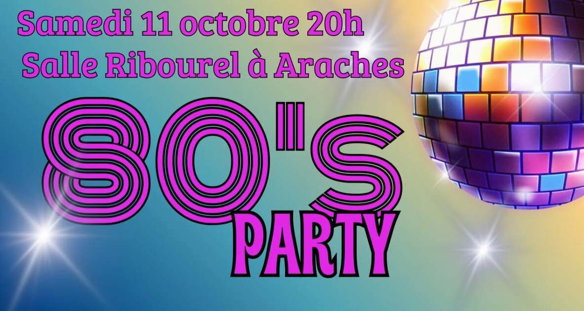 80's party avec DJ Moûni_Les Carroz-d'Arâches