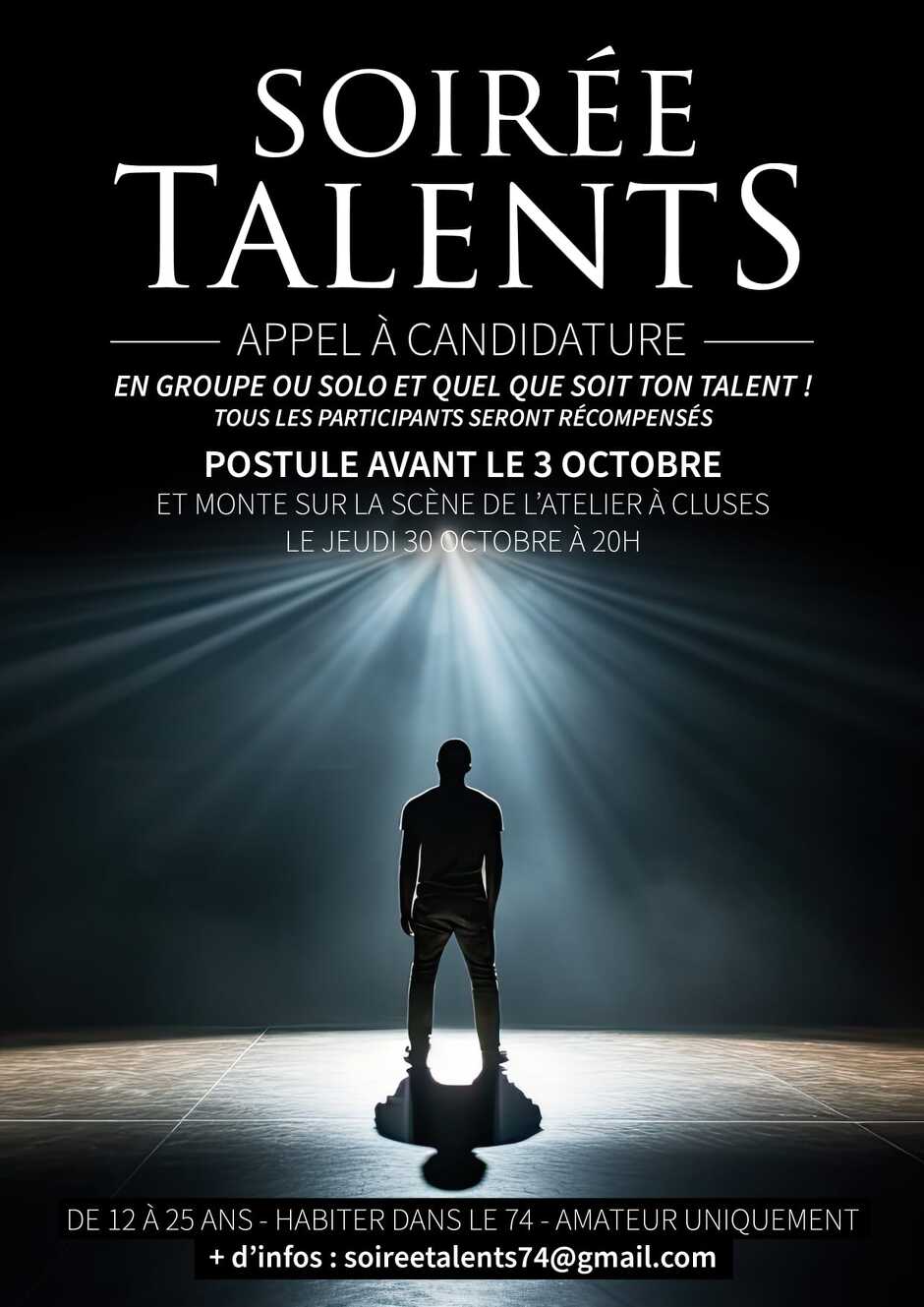 Soirée talents à l'Atelier à Cluses_Les Carroz-d'Arâches