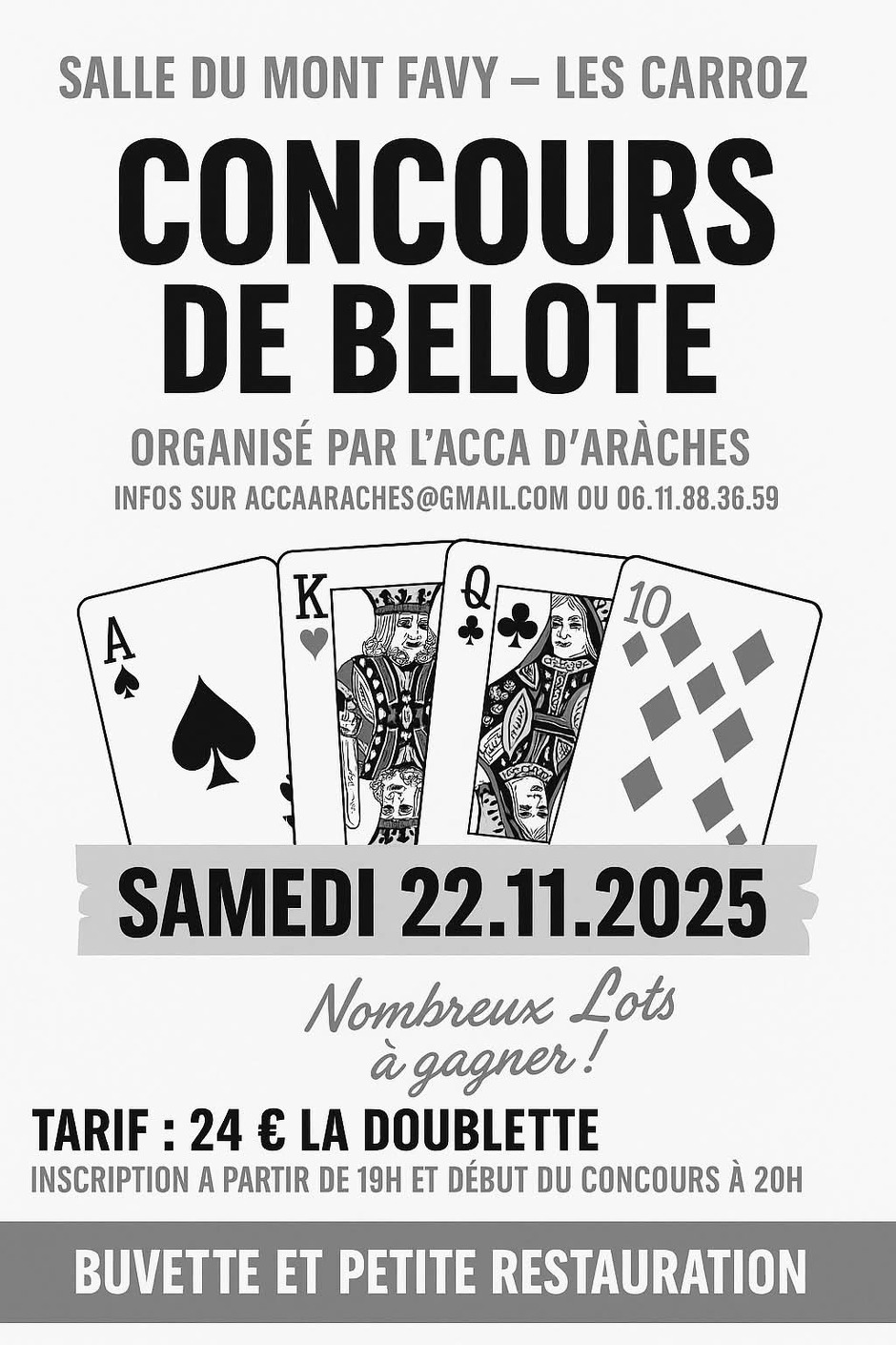 Concours de belote_Les Carroz-d'Arâches