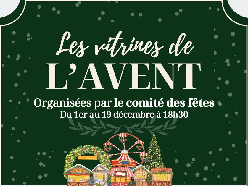 Les vitrines de l'Avent_Les Carroz-d'Arâches