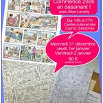 Atelier BD avec Alice LAVERTY_Les Carroz-d'Arâches