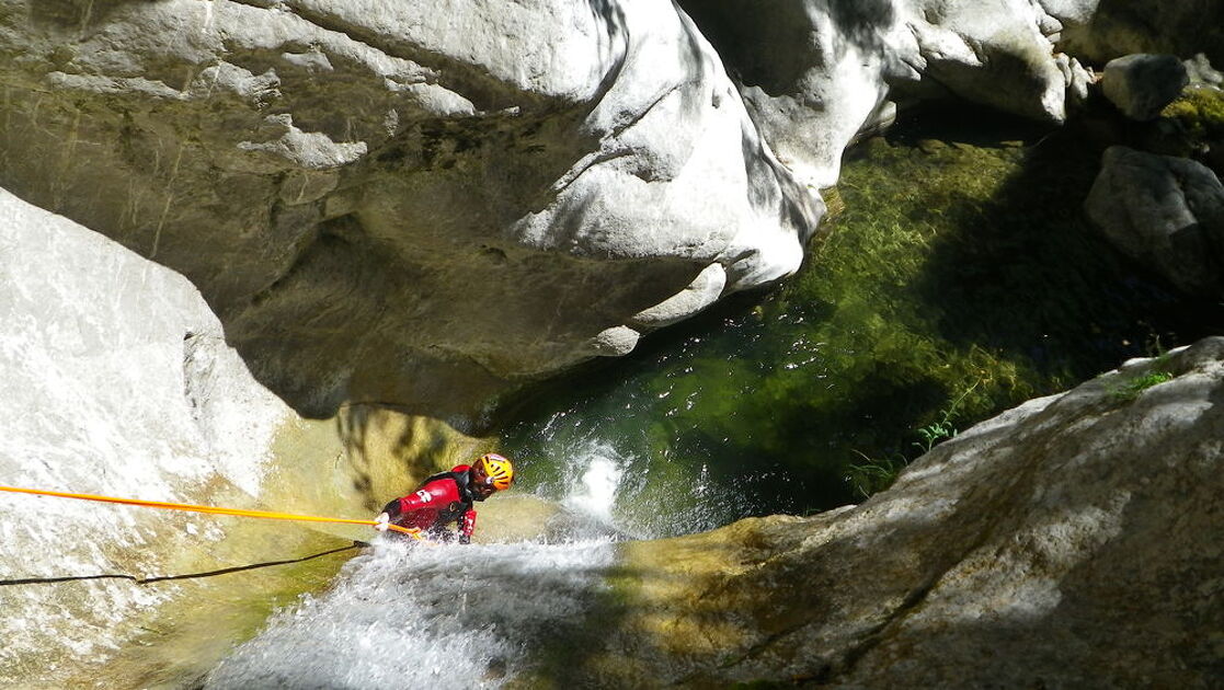 © Canyoning - Balme intégral ou ludique - Bureau des Guides - Bureau des guides