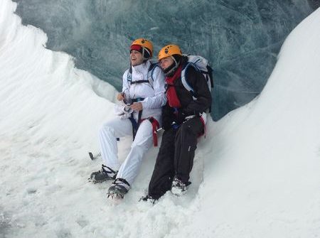 Ice Climbing with Bureau des Guides