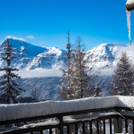 © Vue depuis la terrasse - Chalet Krystal