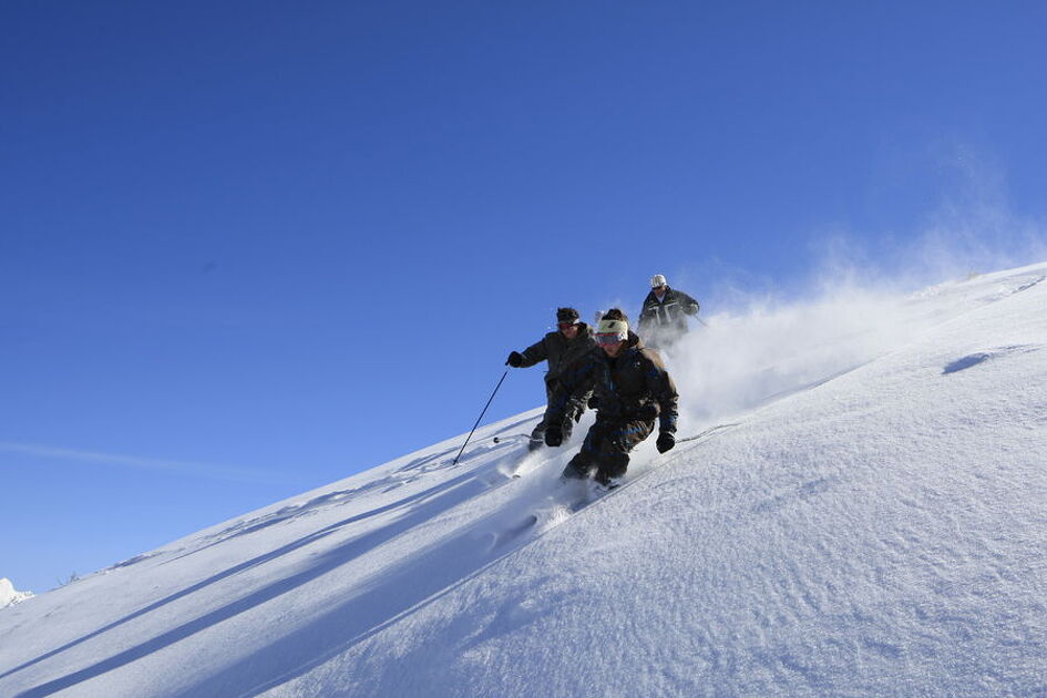 Vallée Blanche, skiing on glaciers