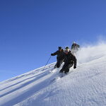 Vallée Blanche, skiing on glaciers