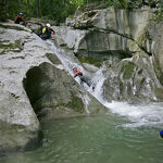 Canyoning with the Bureau des Guides