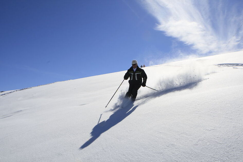 Ski with a guide