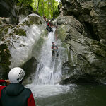 White-water canyoning