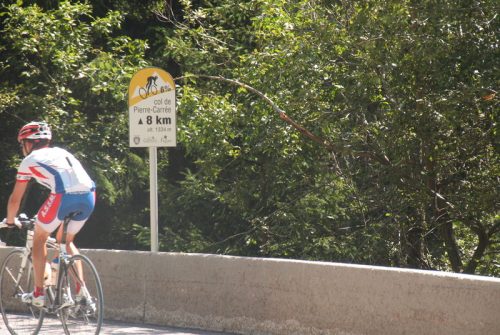 Aller cyclo : Col de Pierre-Carrée