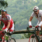 Cycling from Les Carroz to Flaine