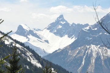 © Panorama sur la Pointe Percée - OT Les Carroz