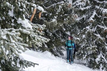 © Combe Biollaire - Nocturnal Ski touring - @Millo Moravski