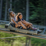 © Luge sur rail des Carroz - @Sylvain Cochard