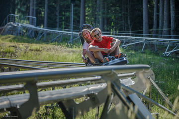 © Luge sur rail des Carroz - @Sylvain Cochard