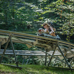 © Luge sur rail des Carroz - @Sylvain Cochard