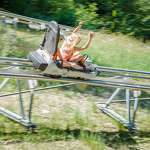 © Luge sur rail des Carroz - @Sylvain Cochard