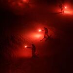 © Gigantische fakkels afdaling - Monica Dalmasso