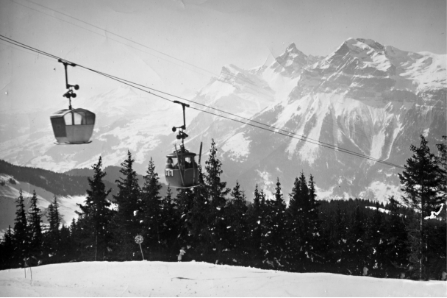 1954 Télécabi ne de Kédeuze